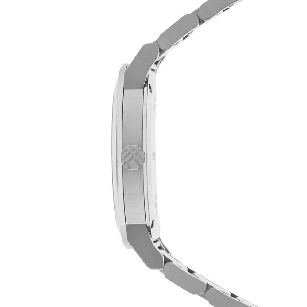 Burberry BU9000 Silbernes Zifferblatt  Edelstahl Unisex Uhr Burberry BU9000 Silbernes Zifferblatt  Edelstahl Unisex Uhr